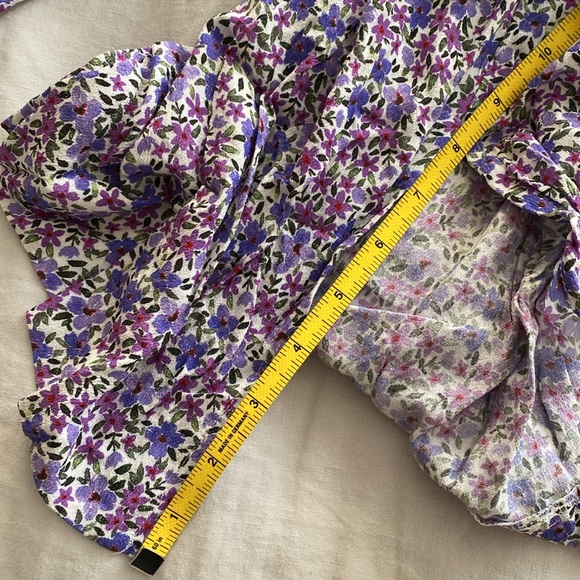 Favorite Daughter high-rise purple floral pants size small - Picture 12 of 14